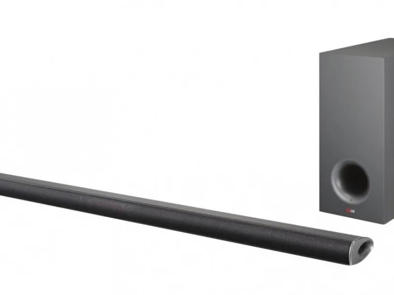 Tutta l'eleganza di LG SoundBar Ultraslim