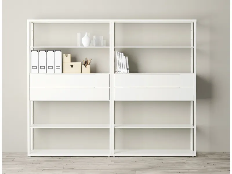 Ikea libreria bianca