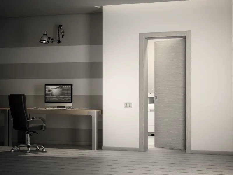 Liscia 122 Rovere Grigio