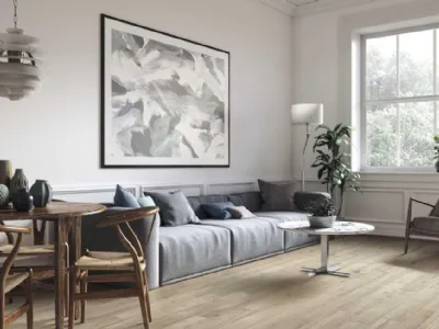 Pavimento in gres porcellanato effetto legno Collezione Woodclass di Ragno