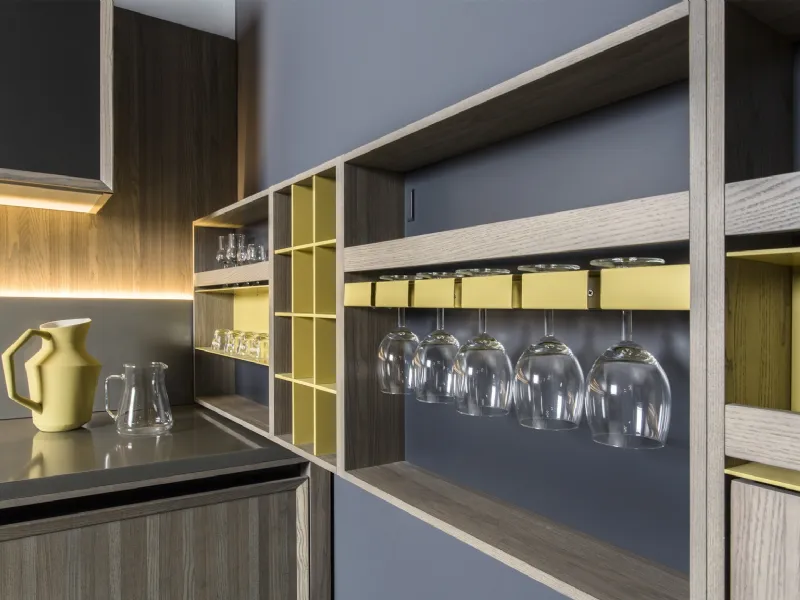 mensole cucina Lignum © Comprex