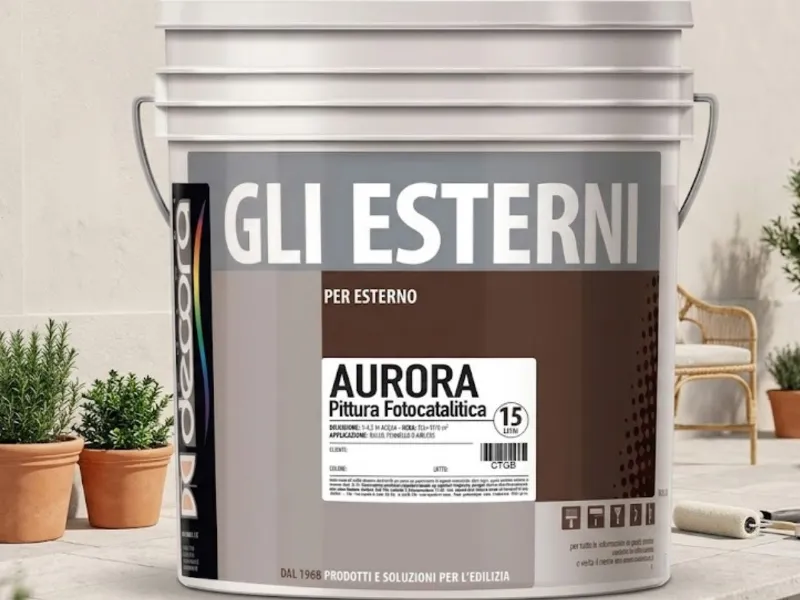 Aurora, pittura fotocatalitica di Colori Decora