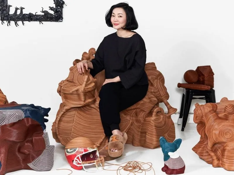 5VIE Design District. Tra i designer Jay Sae Jung Oh con i suoi arredi recuperati da scarti