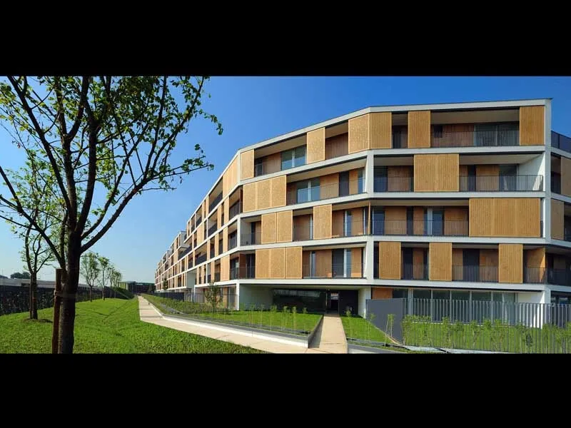 progetto residenziale palazzo Milanofiori nord