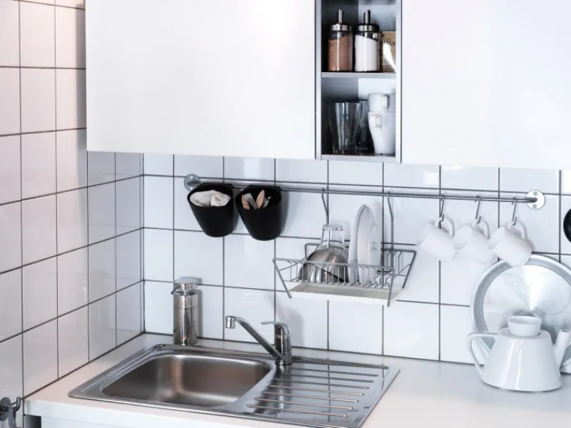 particolare mini cucina