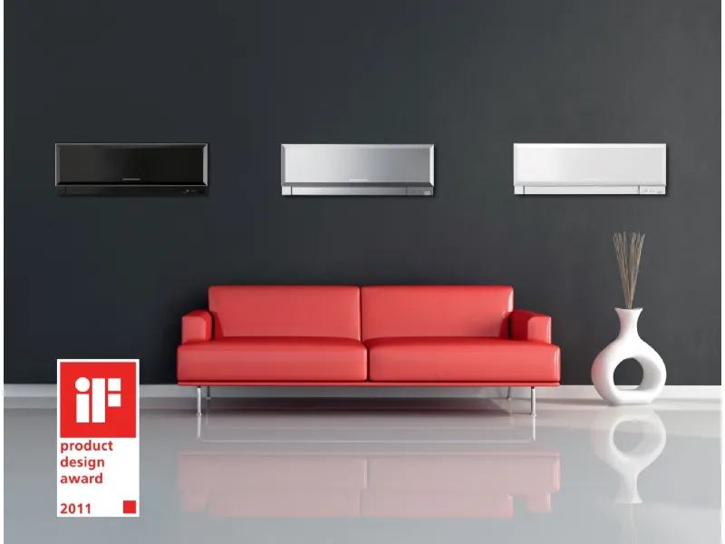 Design climatizzatori Mitsubishi