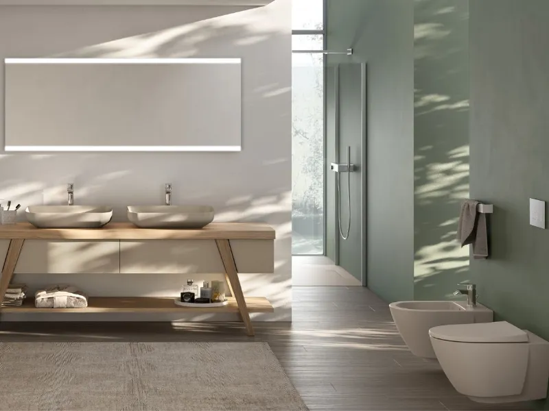 Fratino, arredo bagno del Gruppo Geromin