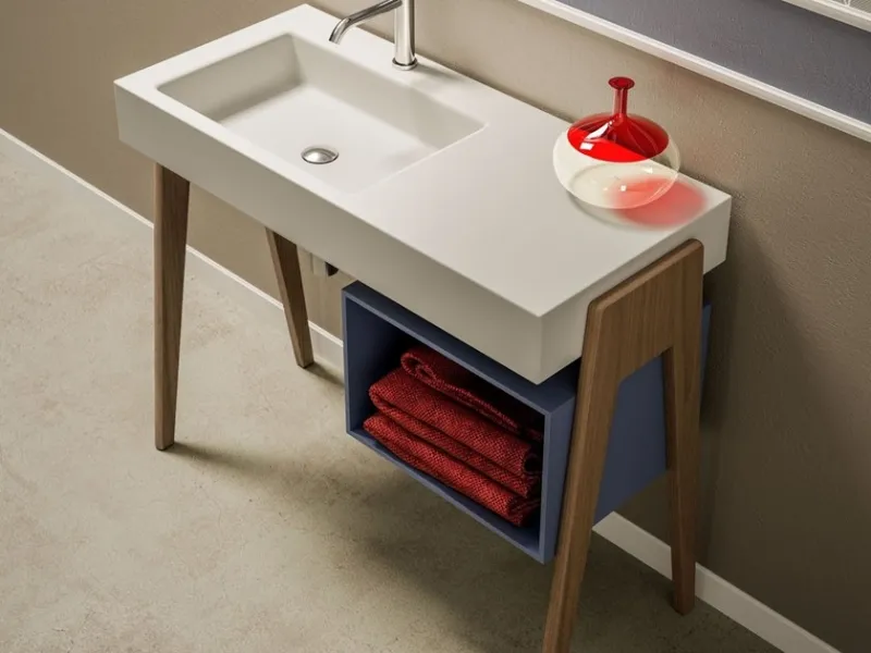 Lavabo Sciarada di Blu Bleu