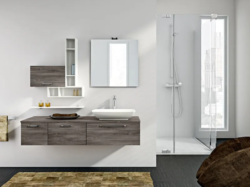 Mobili bagno moderni sospesi