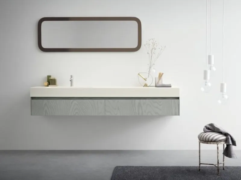 Mobili per bagno moderni sospesi