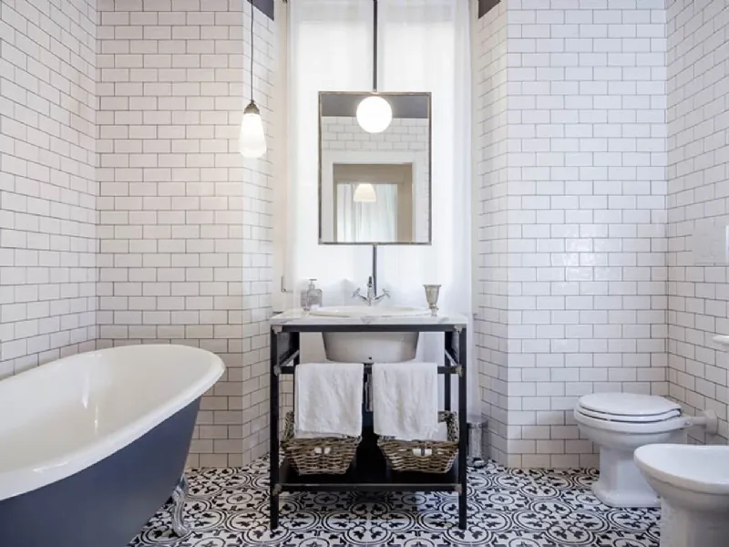 Mobili bagno stile vintage