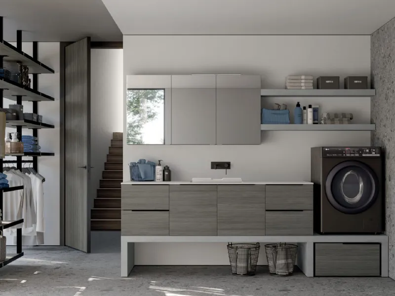 Spazio Time, design contemporaneo per la lavanderia