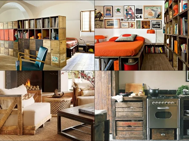idee arredo riciclate 