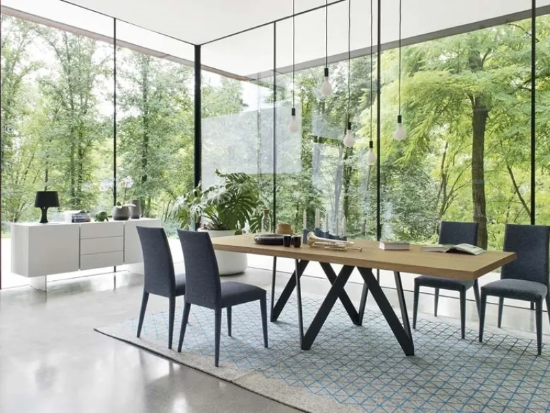 Tavolo Cartesio di Calligaris, design Busetti Garuti Redaelli