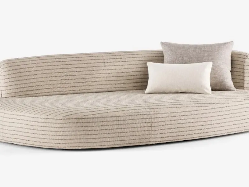 Divanetto Pierre designed by Studio Contromano per Flou Spa
