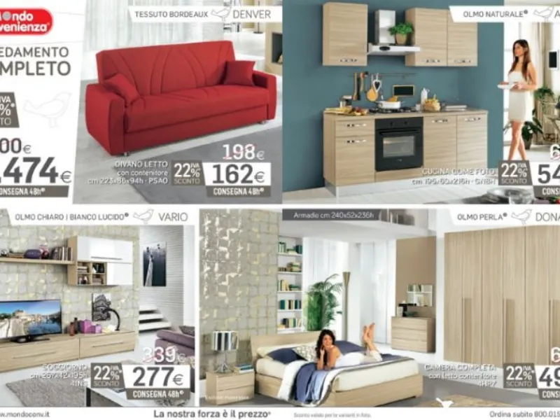 Mondo Convenienza catalogo 2017