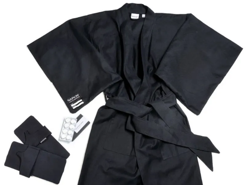 kimono e ciabatte