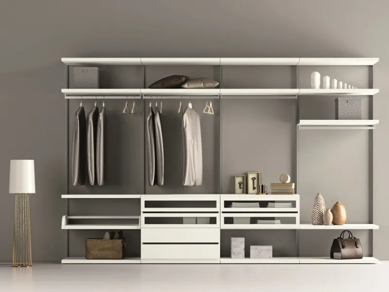 Come tenere in ordine la cabina armadio