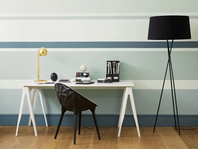 parete tinteggiata con Zoffany Paint