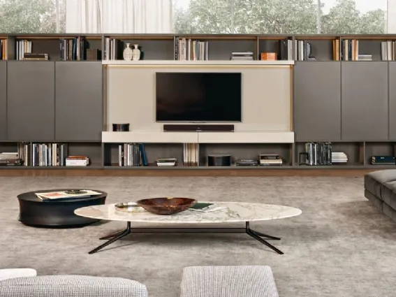 Parete attrezzata Wall System di Poliform