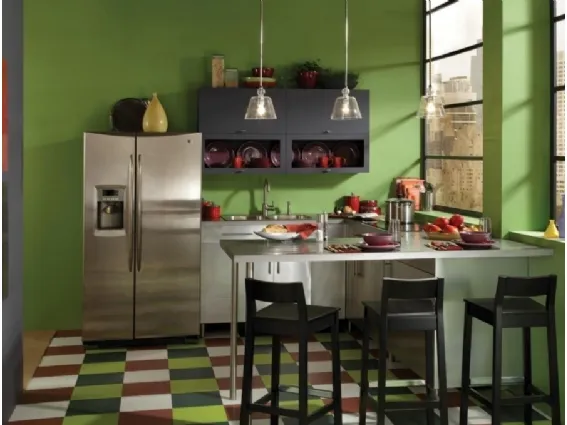 Pareti colorate cucina abbinamenti