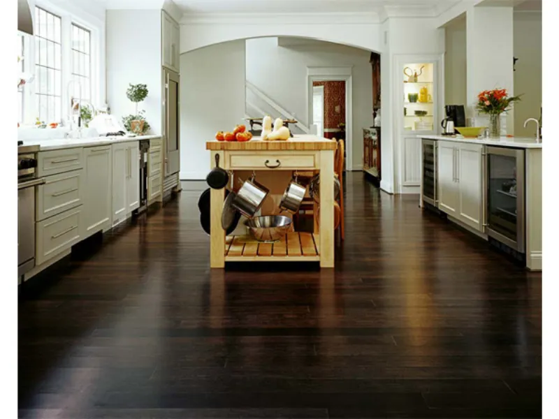 Parquet in bamboo KeyEast