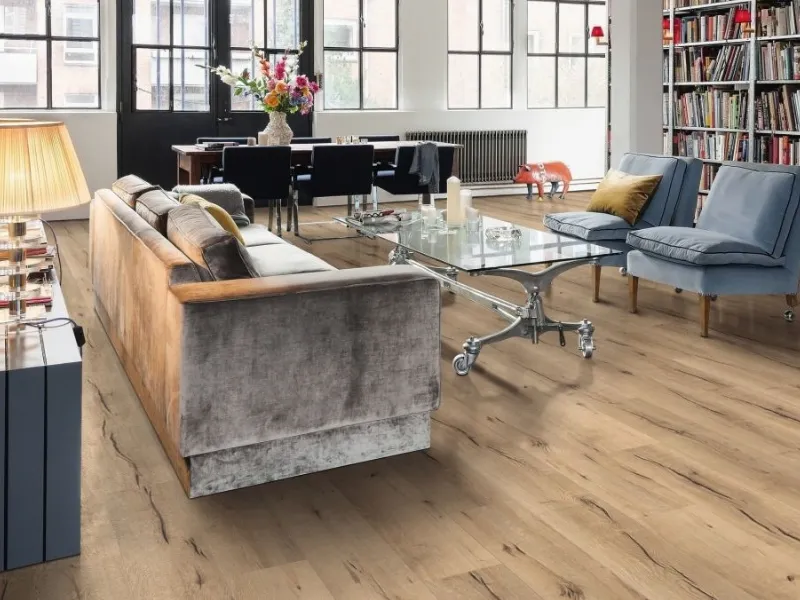 Haro Pavimento in laminato Tritty 90 - Plancia 4V Rovere italica creme authentic