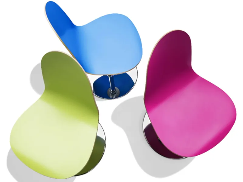 Sedie colori vivaci