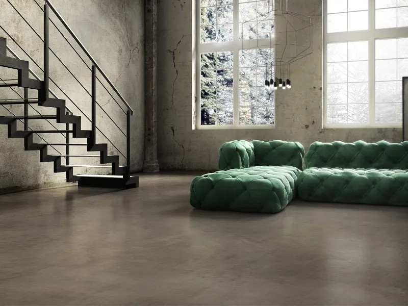 Pavimenti per interni: resine e gomme