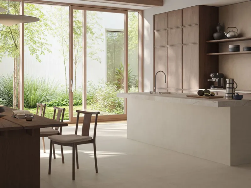 Marazzi - Grande Concrete Look: grandi lastre in gres effetto cemento