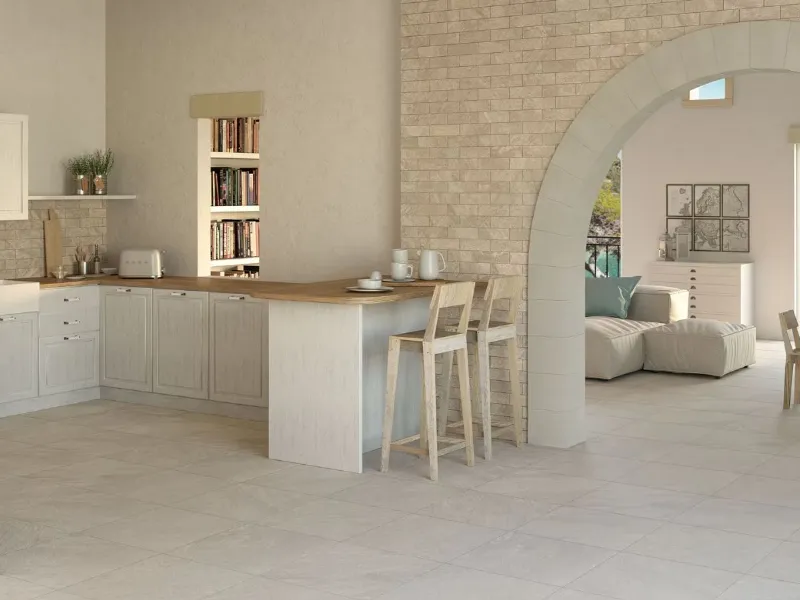 Casalgrande Padana - Petra Perla: gres effetto pietra
