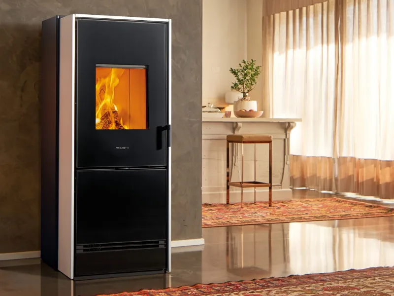 Stufa Ibrida Infinity, modello E228 D di Piazzetta