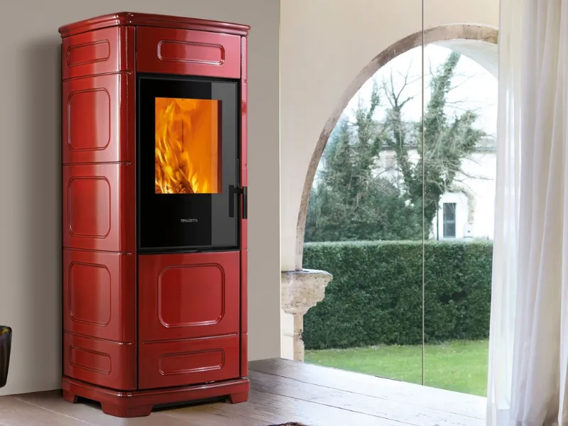 Stufa ibrida Infinity, modello E228 C di Piazzetta