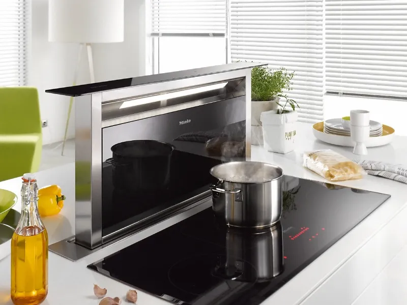 Cappa downdraft come funziona