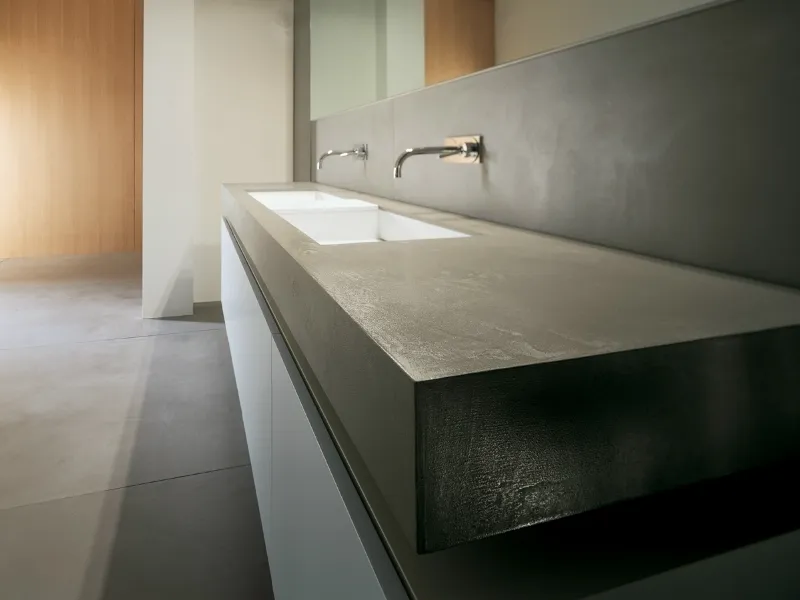 Bagno con rivestimento idrorepellente