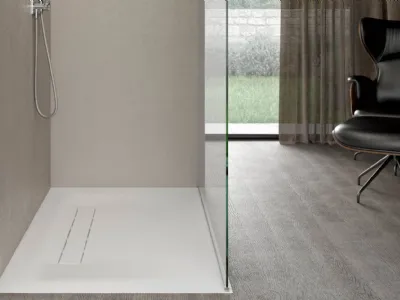 City, piatto doccia in corian