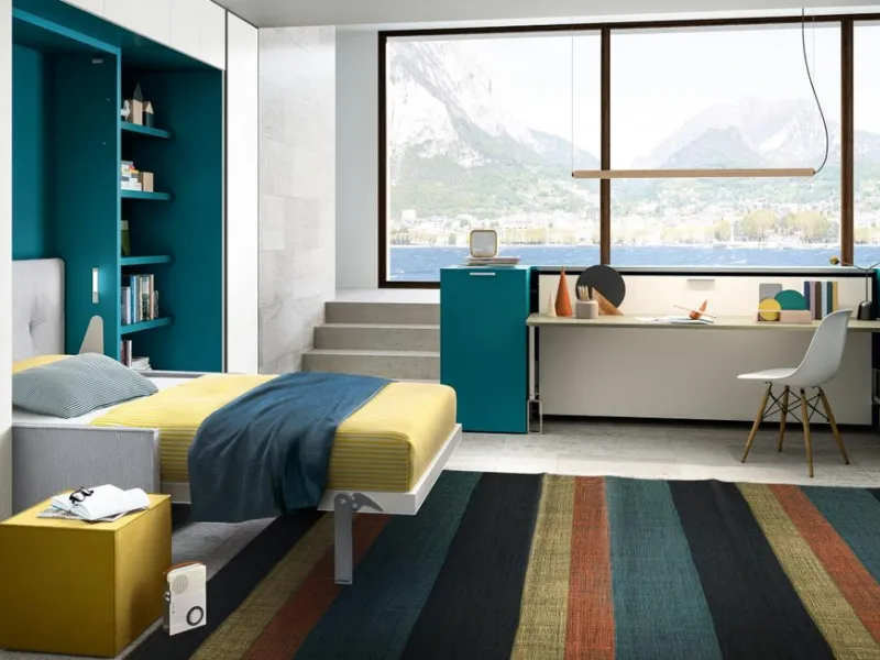 Clei, sistema trasformabile notte Cabrio In+Altea 120 Sofa P.35 03
