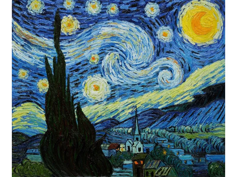 van gogh starry might