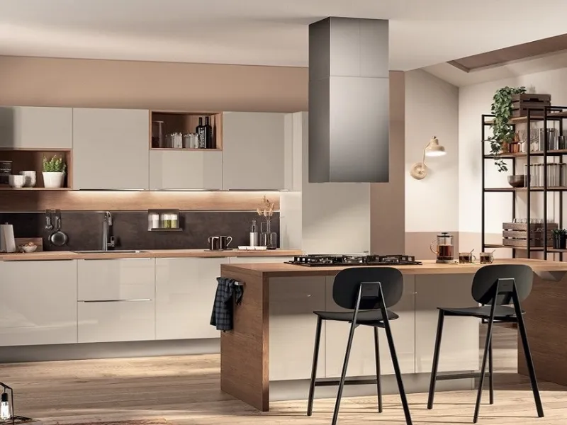 Essenziale il look di Urban Minimal by Scavolini