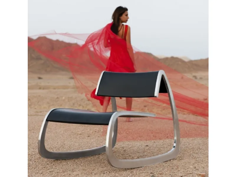 poltrona a dondolo di design