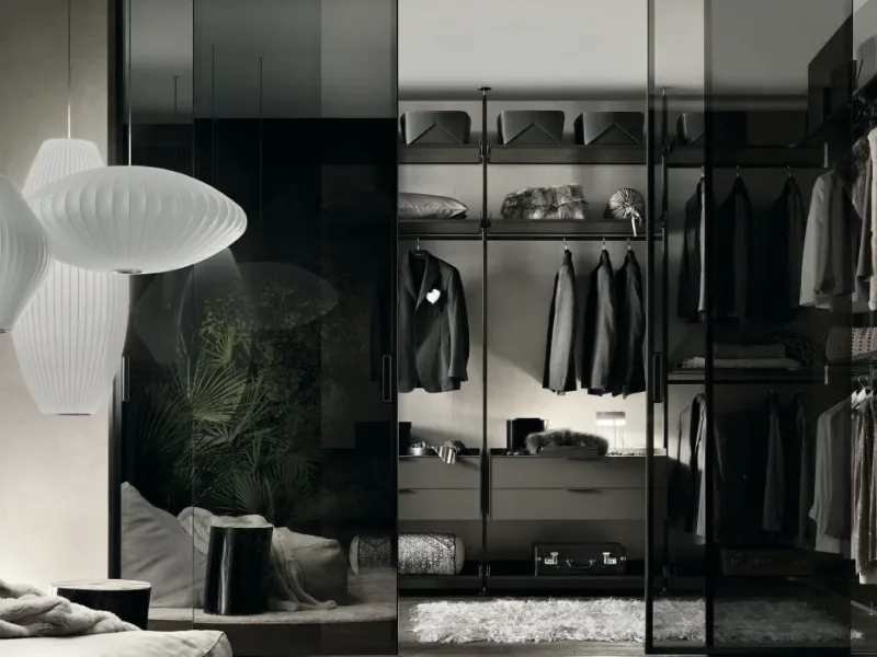 Una proposta della collezione Graphis light di Rimadesio