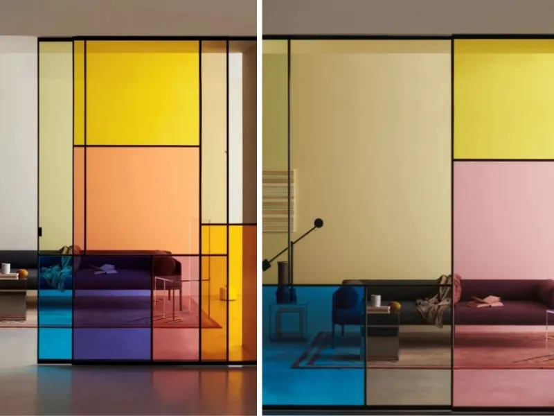 Pannello Sherazade Slide Patchwork di Glas Italia