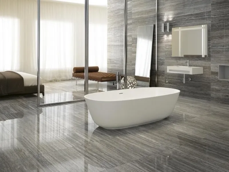 Piastrellare bagno