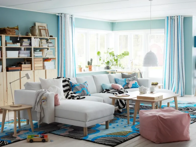 Pouf Ikea usato