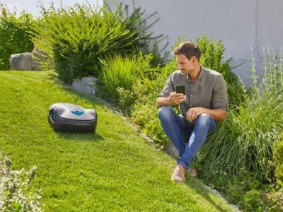 robot rasaerba Sileno life gardena