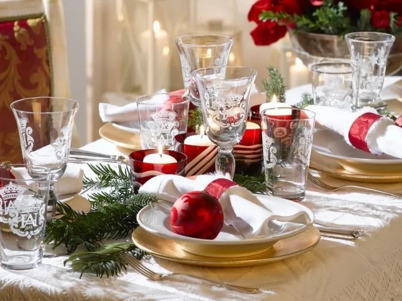 Apparecchiare la tavola delle feste