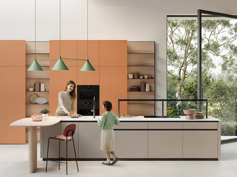 Cucina moderna Glass 2.0 di Arredo3