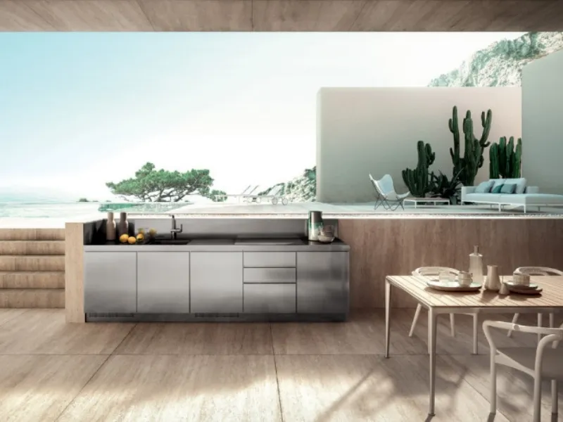 Progetto cucina esterna