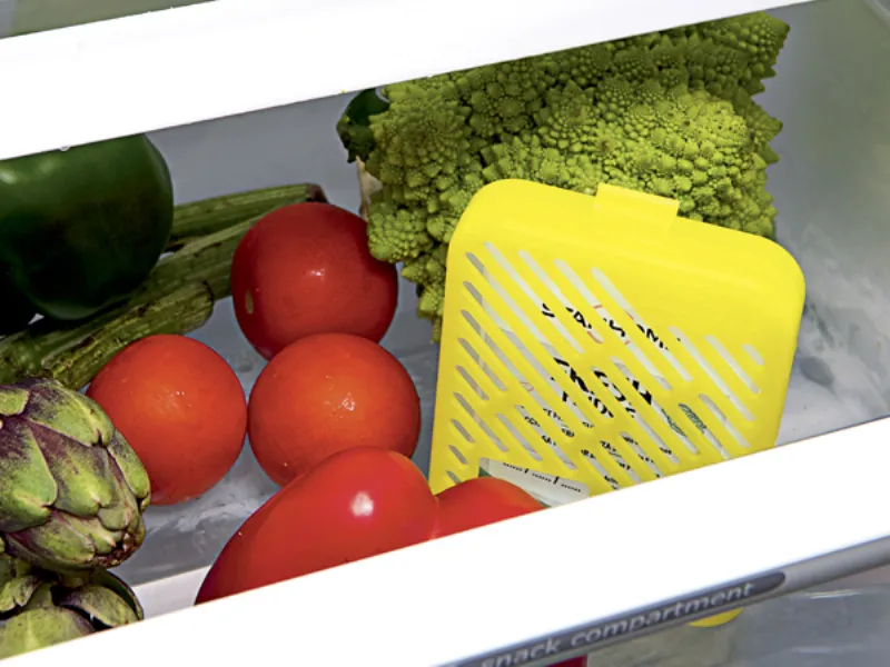 verdure in frigo