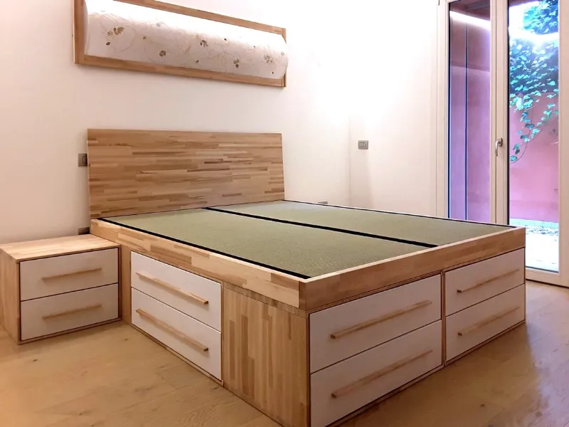 Letto contenitore di Cinius